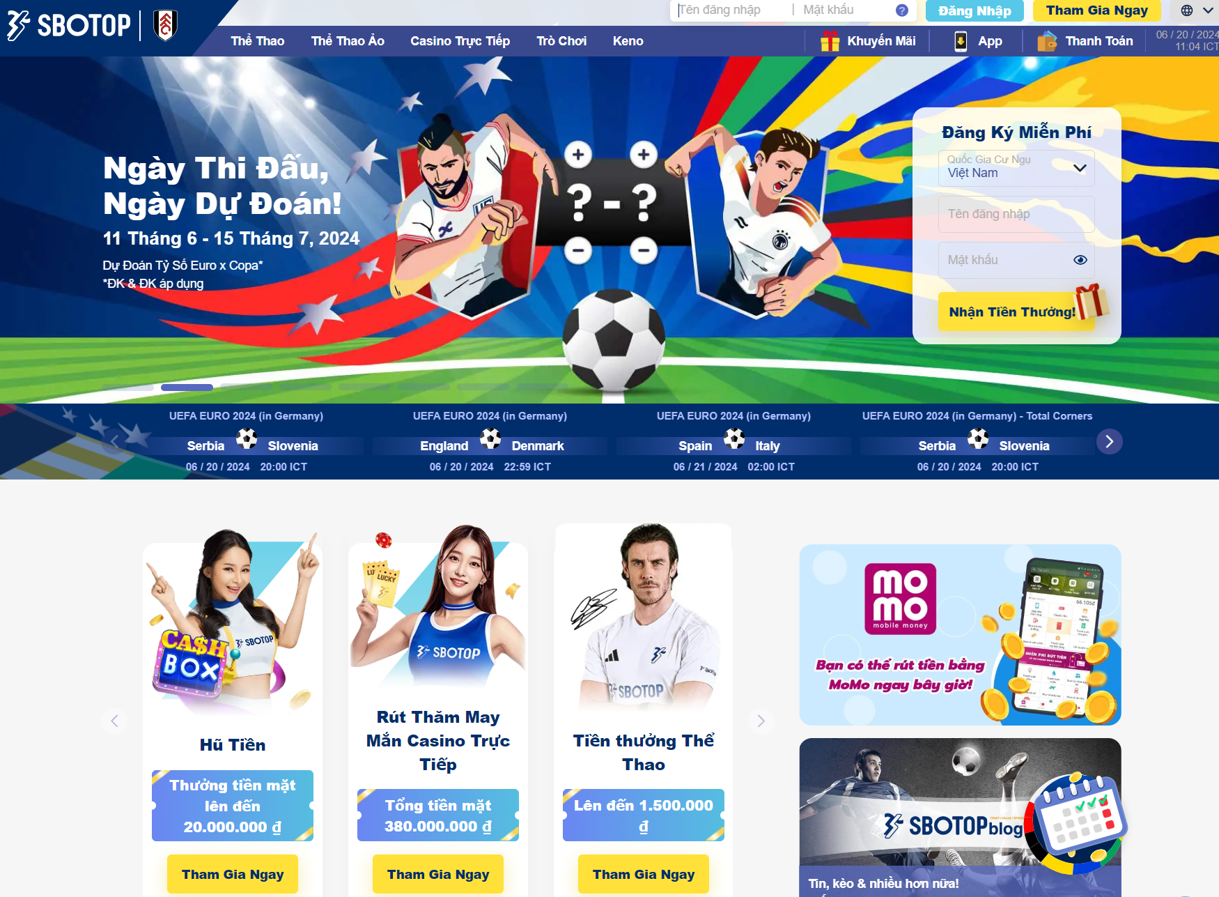 Nhà cái Sbotop - Link vào mới nhất năm 2025